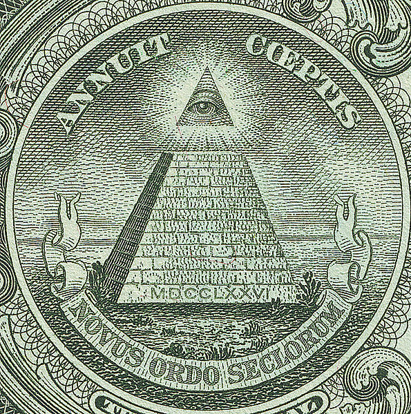 Masonic Vice-President Henry A Wallace Masonic President FDR added the pyramid to the dollar bill in 1935