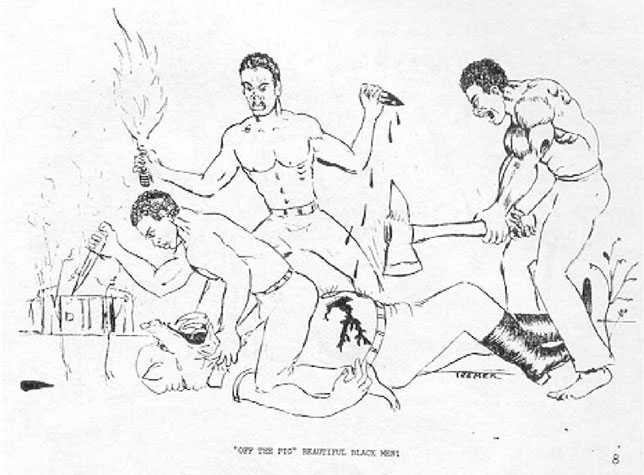 “Off the Pig” beautiful Black Men!