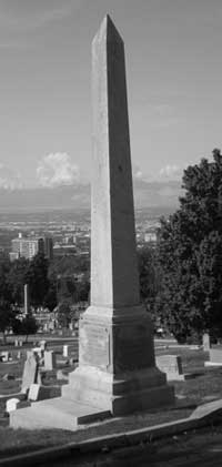 Grave of Mormon Prophet John Taylor