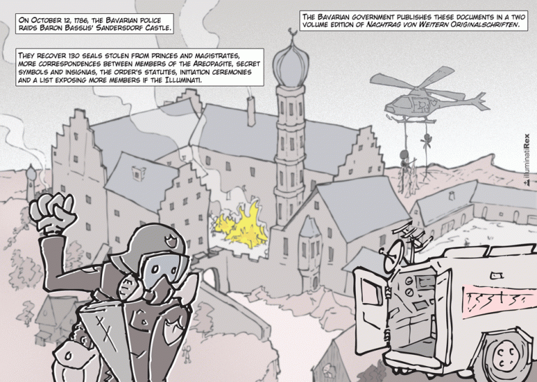 End of the Bavarian Illuminati Part 4: Raid at Sandersdorf Castle