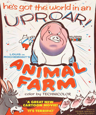 CIA-funded Animal Farm animated film (1954)
