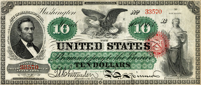 $5 United States Note