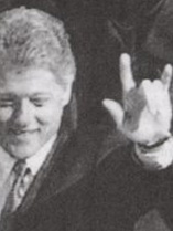 Clinton giving Satanic Induction 