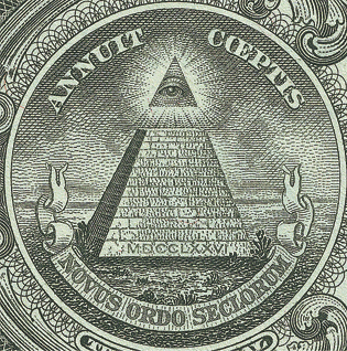Masonic Vice-President Henry A. Wallace Msonic President FDR added the pyramid to the dollar bill in 1935