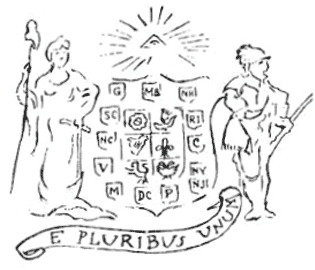 Original design for the Great Seal of the United States