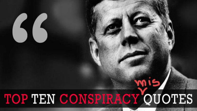 Top Ten Conspiracy Misquotes