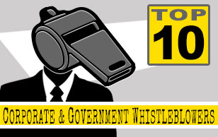 Top 10 Corporate and Government Whistleblower